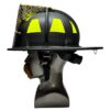 leather firefighter helmet