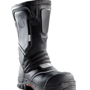 leather firefighter boots